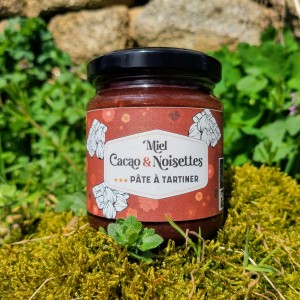 Miel, cacao et noisettes