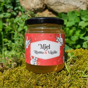 Miel, rhum et vanille